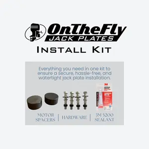 Jack Plate Mounting Kit (for On The Fly Jack Plates | Manual and Electric Jack Plates)