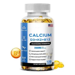 Calcium health supplements,Support bone and joint health, 120 Capsules Vitamin