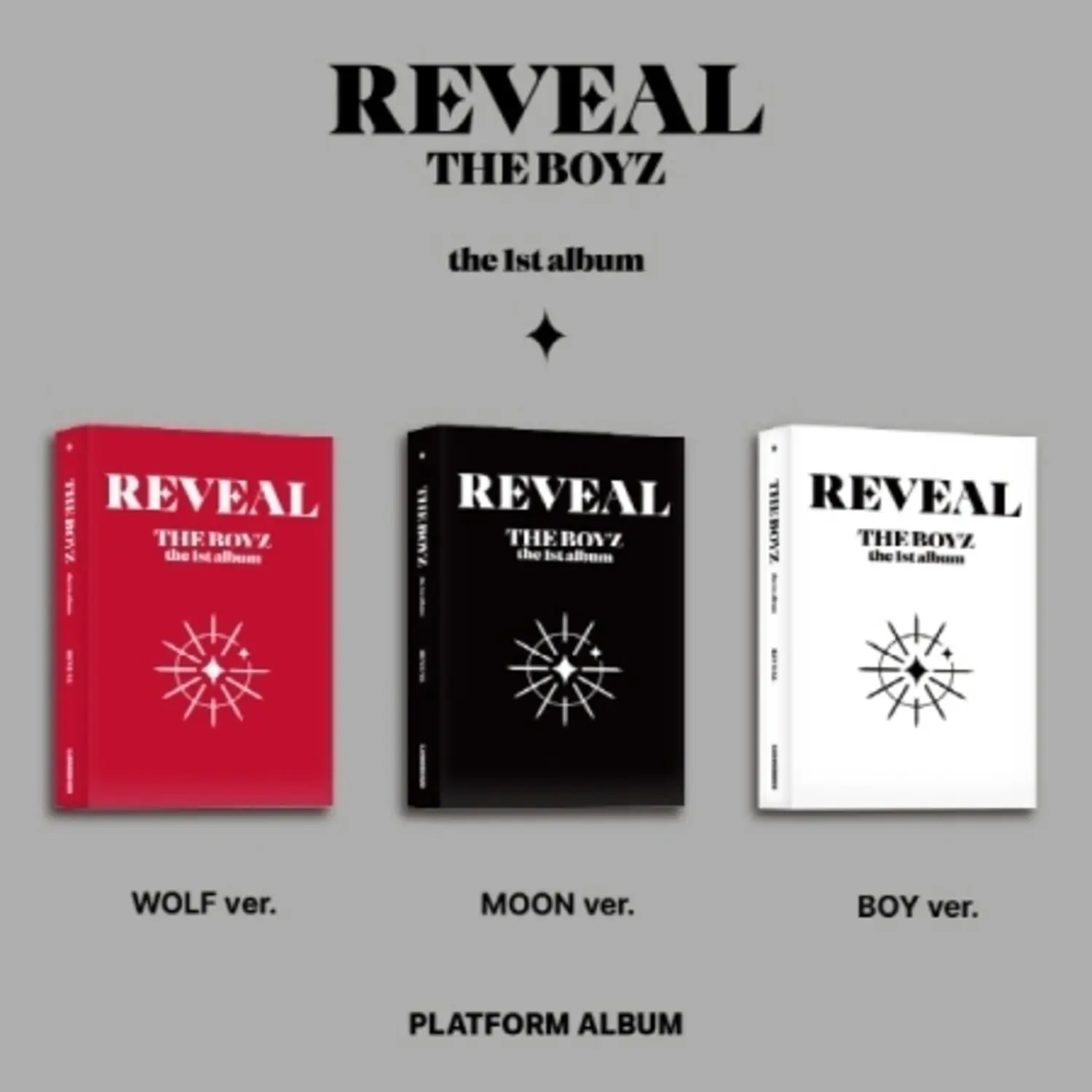 The Boyz - Reveal Platform Version (Korean Music, No Age Restriction) - Discless Digital Photos, Asia-Import incl. Mini QR Card, Selfie Photocard, Official Photocard