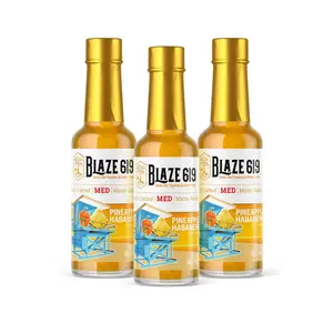 BLAZE 619 Pineapple Habanero Hot Sauce - 5oz - 3-Pack