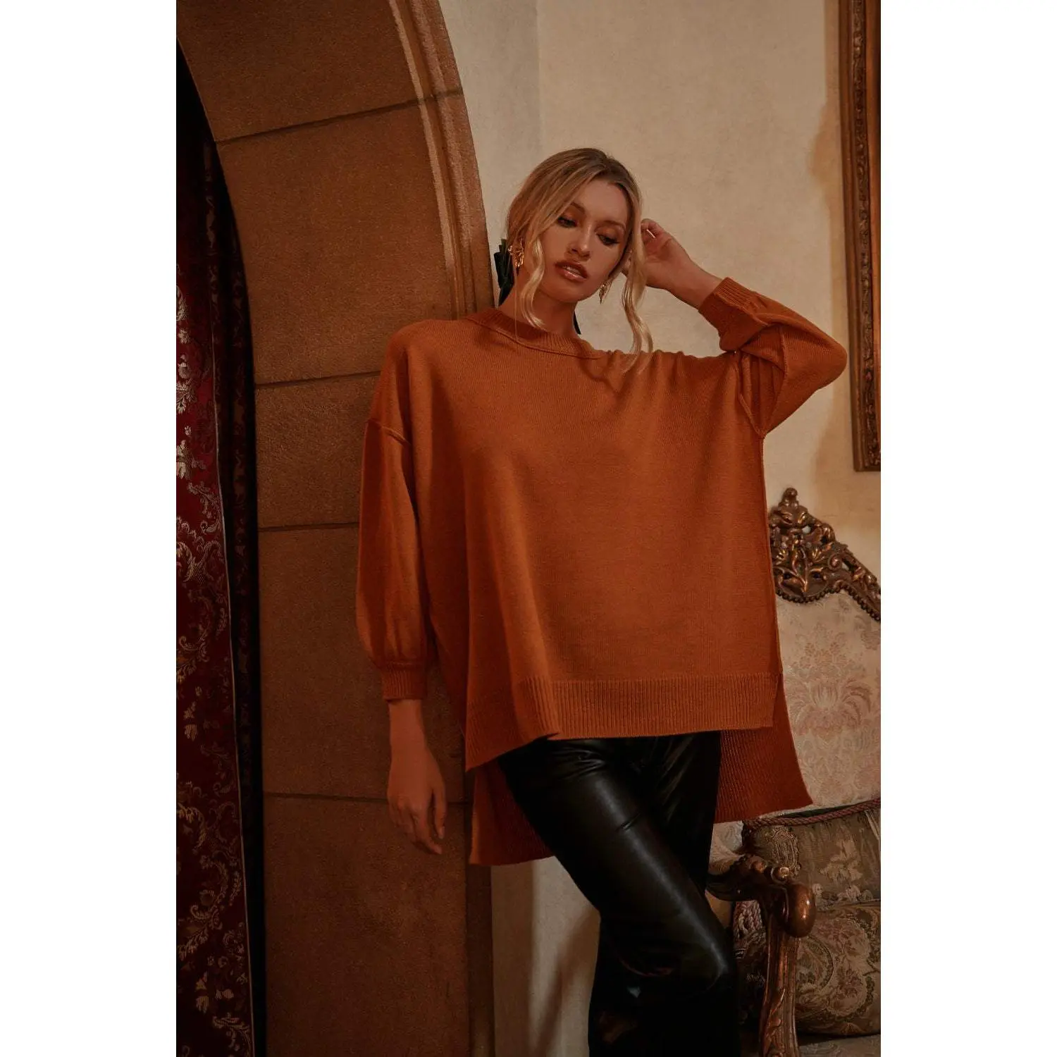 Sweet Sunday Hi Low Tunic Sweater