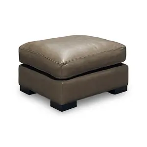 Layla Leather Ottoman Layla Leather Ottoman