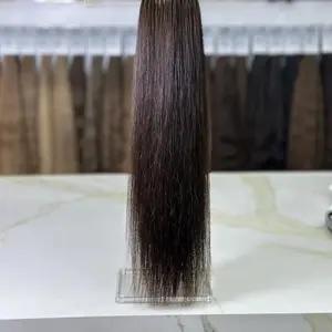 K-tip Slavic hair, colored, straight 22 inch, 91gr, 160str