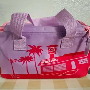 Trader Joe’s Mini Insulated Lunch Bag purple
