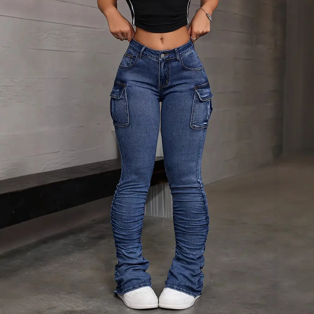 Stir fried Flower Deep Blue