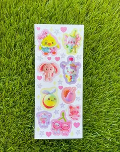 Clown Basura Gang Plushies Sticker Sheet