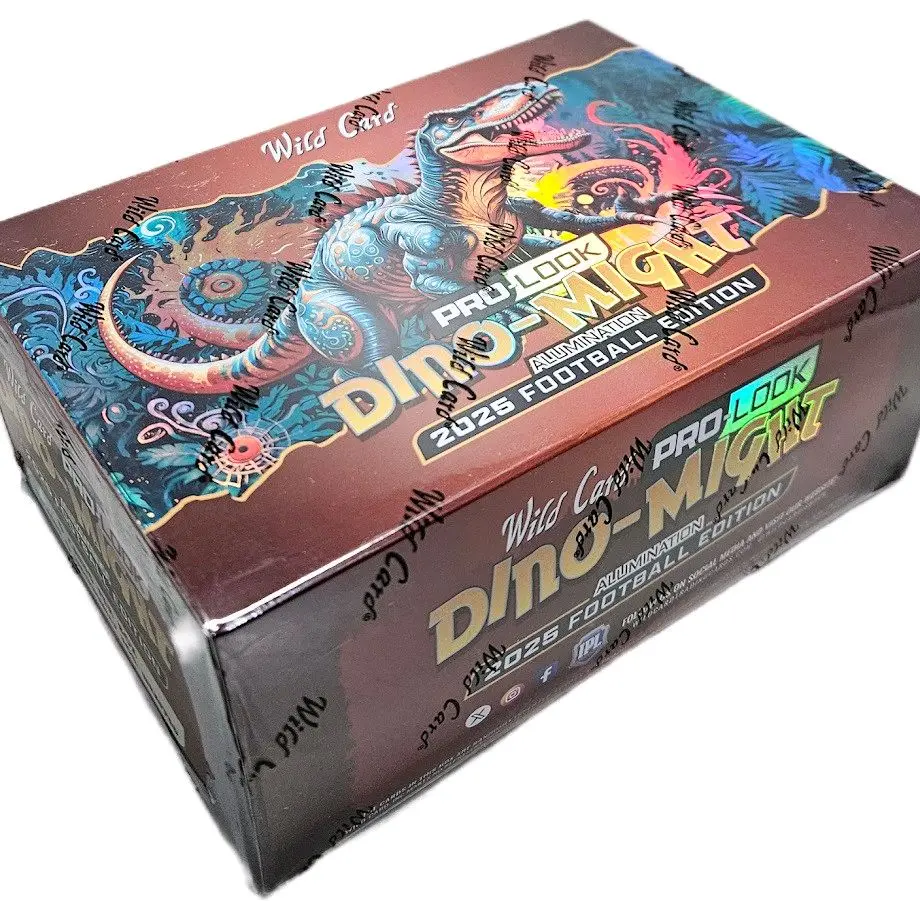2025 Wild Card Pro-Look Dino-Might Alumination Football Hobby Box