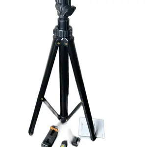 71" Phone Tripod & Selfie Stick - Black Tripod Stand with Additional Accessories Included Camera Smartphone video stabilizer