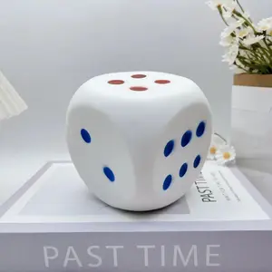 Squishy Foam Dice Stress Balls Soft Jumbo Dice Educational Learning Squeeze Anxiety Relieve Toy Gifts for Adults Kids Board Game