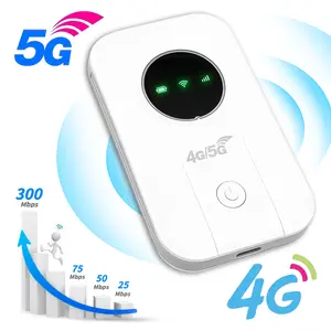 2026 4G/5G Portable WiFi Hotspot,300Mbps Wifi Extender Signal Booster,Pocket-Sized Mobile Router ,  Long-Lasting Battery, The Essential Travel Companion for Global Internet Access
