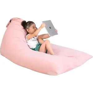 Stuffed  Storage Bean Bag Chair for  and Adults, Luxury  Stuffed  Bean Bag Storage, Cover Only(Sweet  200 L/52 Gal)