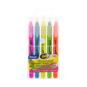 BAZIC 5 Fluorescent Gel Highlighter