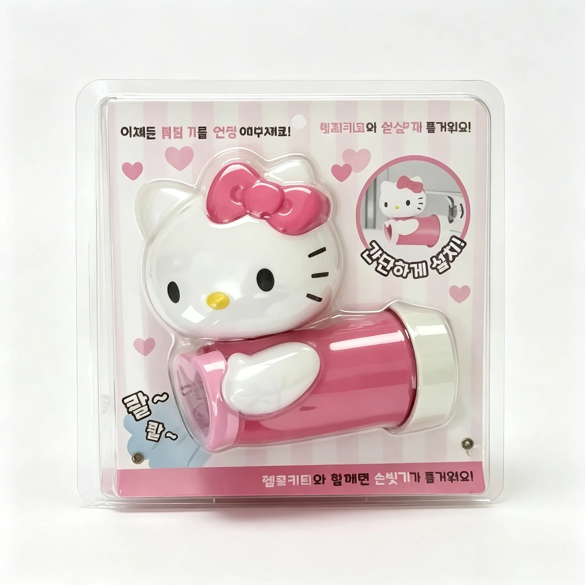 Sanrio Hello Kitty Faucet Extender, Splash-Proof Bathroom-Kitchen Tap Attachment, Tool-Free Easy Installation, Fits Most Standard Faucets, Enhances Kids' Hand-Wash Fun, Ideal Gift for Girls
