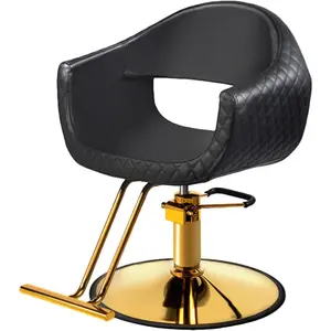 OmySalon Barber Chairs for Barbershop Chair, Salon Chair for Hair Stylist, Heavy Duty Hydraulic Pump, 360°Swivel with Footrest, Hairdressing Home Beauty Spa Equipment