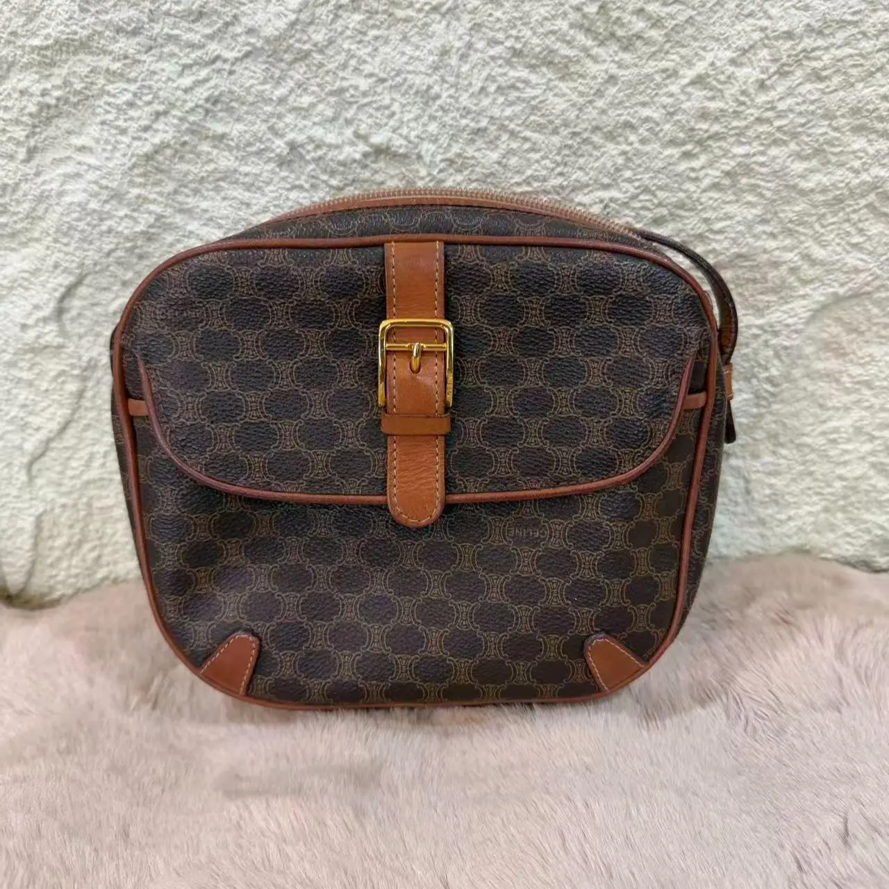Pre-owned Celine leather Crossbody Bags bag