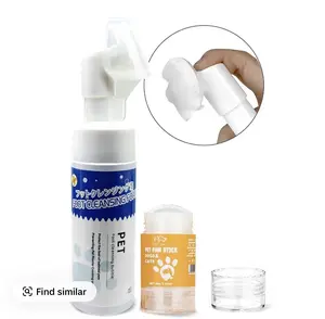 Bellepaws Paw Care Duo for Dogs & Cats – No-Rinse Antibacterial Paw Foam + Lick-Safe Avocado & Coconut Paw Balm – Gentle, Plant-Based, 2-in-1 Paw Care Kit