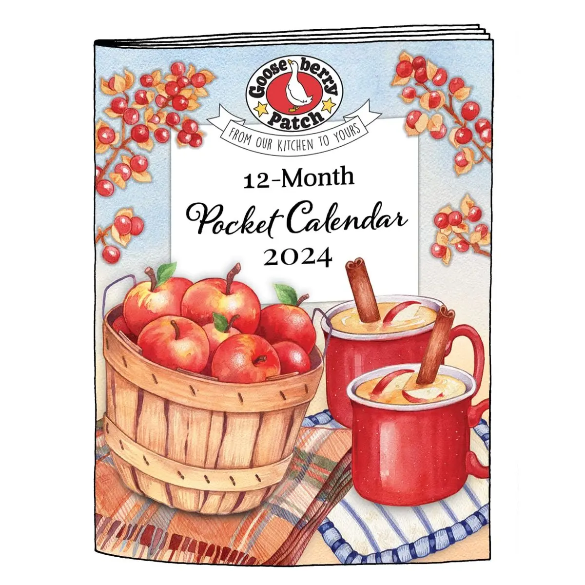 2024 Gooseberry Patch Pocket Calendar (Gooseberry Patch Calendars) Paperback – May 22, 2023