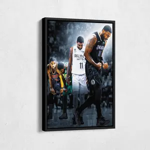 Kyrie Irving Career Evolution Canvas Wall Art unFramed Poster Print Home Decor Man Cave