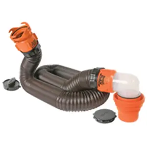 CAMCO 39761 Rhinoflex Heavy-Duty Reinforced Hose Kit - Pre-Fitted Swivel-Type Reinforced Pipe for Sports & Outdoor Water Sports, Sailing