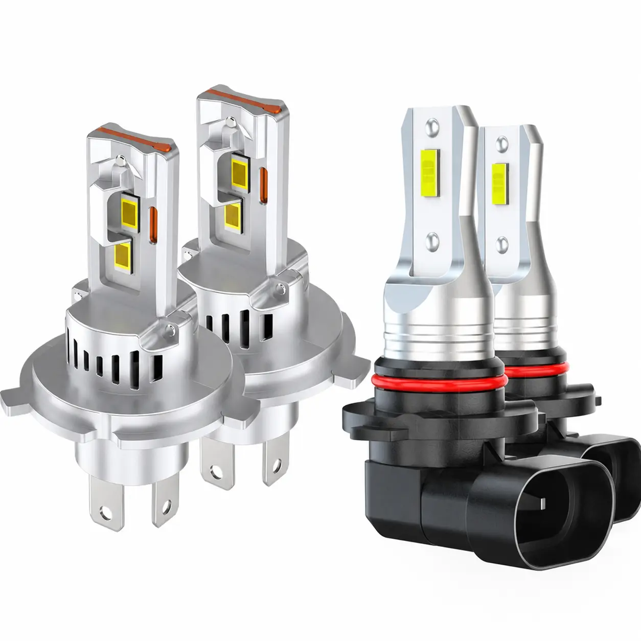 For Toyota Prius 2004 2005 2006 2007 2008 2009 Combo LED Headlight Kit Hi/Lo Beam+Fog Light Bulb
