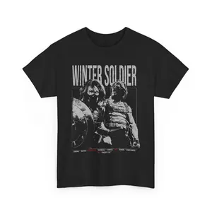 Vintage Winter Solider Bucky Banes Graphic T-Shirt, Movie 2025 Sweatshirt, Cotton Tee Hoodie, Gifts for fan