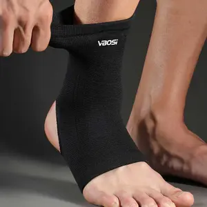 VBOSI Knit Ankle Support Sleeve for Men Women - Breathable Stretch Compression for Running, Basketball, Hiking & Daily Wear