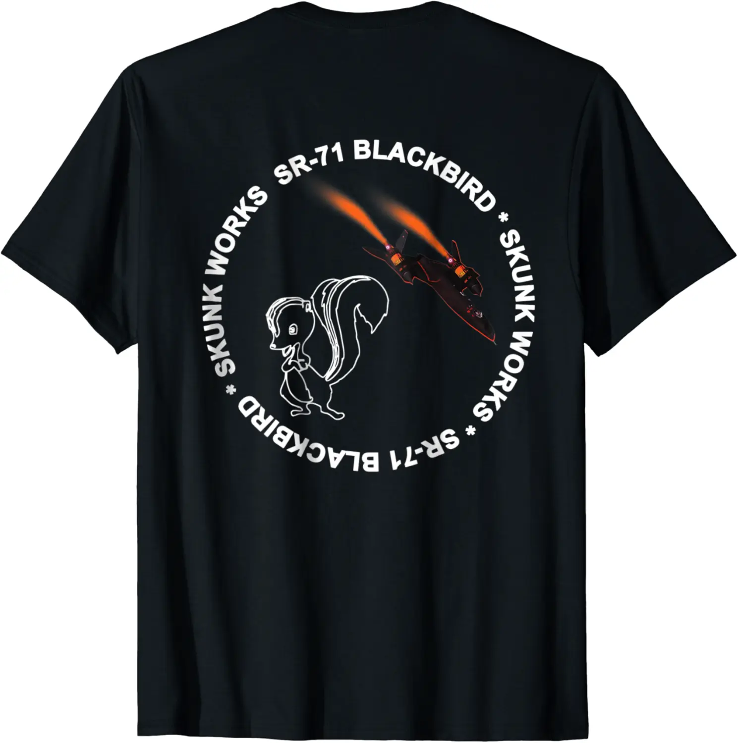 SR-71 Blackbird Skunk Works Blackbird TShirt - Robertsa Shop 20B07GBGLVYV