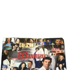 Greys Anatomy Credit Debit Card Skin Decal Featuring Iconic Characters from the Show