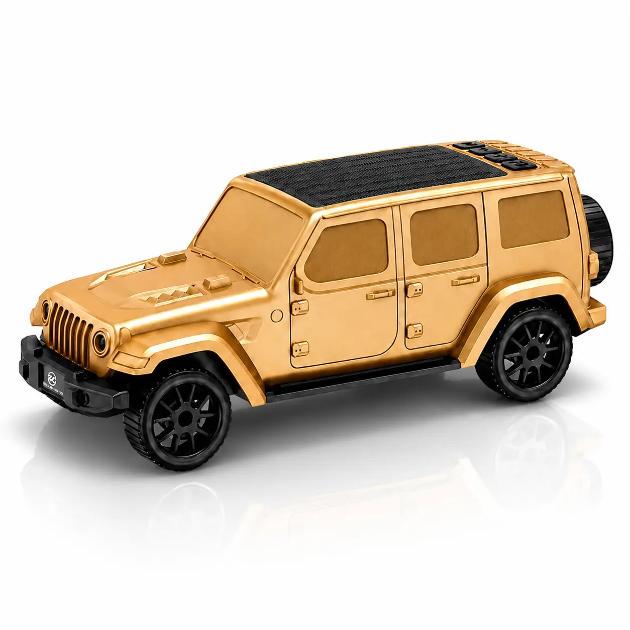 DV-V8 Large Jeep Model Wireless Bluetooth Speaker - 360° Surround Stereo Sound, Compact Portable Rechargeable Audio Device, USB, TF Card, AUX, FM Radio, TWS Pairing, Indoor Outdoor Use, Birthday Gift, Led Light, Car Audio Addicts, Retro, Connection, Table