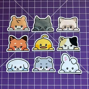 ZB Kpop Peekaboo Sticker Pack - 2 Sizes