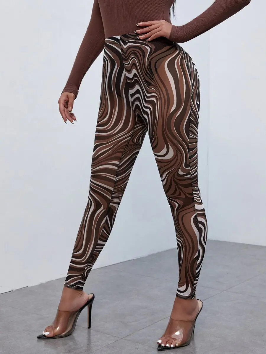 Geometric Print Leggings