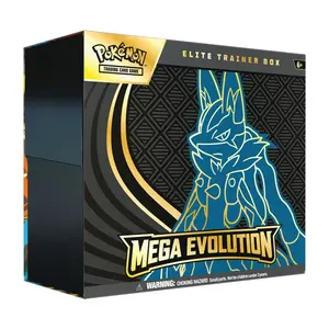 Pokemon TCG Mega Evolution Elite Trainer Box Lucario ETB Sealed