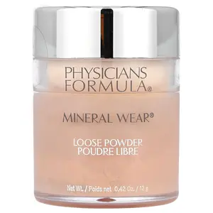 Physicians Formula Mineral Wear, Loose Powder, PF10950 Medium Beige, 0.42 oz (12 g)