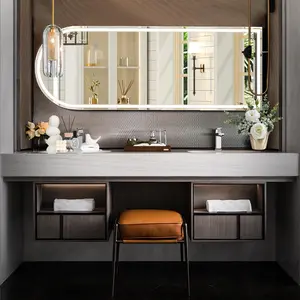 JHK 71"x26" Led Dimming Full Length Mirror 3 Color Lighting Aluminum Alloy Frame Standing Hanging Floor Mirrors For Living Room