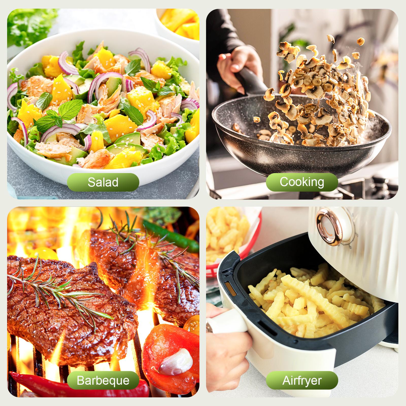 Ultrean Oil Sprayer for Cooking 10oz/300ml Olive Oil Dispenser Bottle, Fine Mist Oil Mister for Air Fryer, BBQ, Baking, Salad, Grilling & Roasting, Leak-Proof Kitchen Gadget