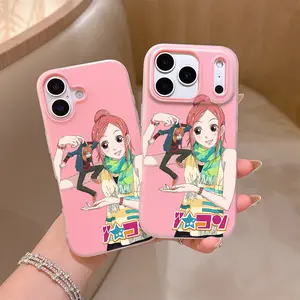 Anime Lovely Complex Phone Case Suitable for iPhone 17 16e 16 15 14 13 12 11 Pro Max Air XR XS X 7 8 Plus Soft TPU Matte Double-layer Back Cover