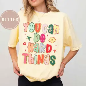 You Can Do Hard Things Teacher Shirt, School Counselor Shirt, Special Education Teacher Shirt, SPED Teacher Shirt Gift