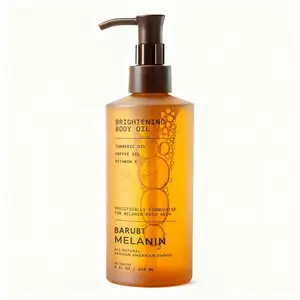 Brightening Body Oil with Turmeric Grapeseed Oil & Vitamin E for Dark Spots Hyperpigmentation 240ml Nourishing Care