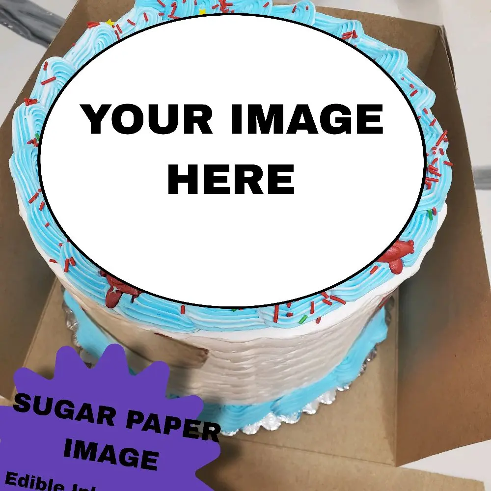 Edible Image for Desserts - SUGAR paper Edible Image for Desserts - SUGAR paper