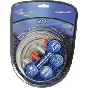 212 MAIN 25 ft 2CH Marine Oxygen-Free RCA Cable, Audio & Video Accessories