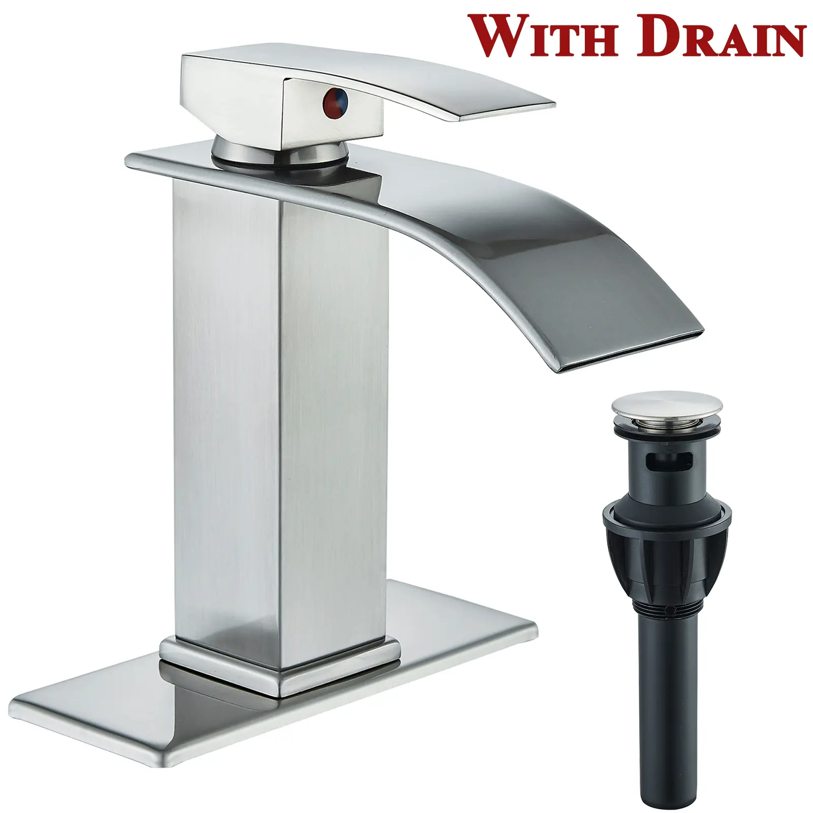 Brushed Nickel(with Drain)