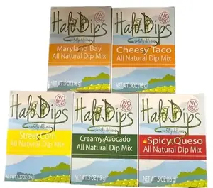 HaloDips Taco Seasoning Mix | Taco Spice Mix | Taco Sauce Mix
