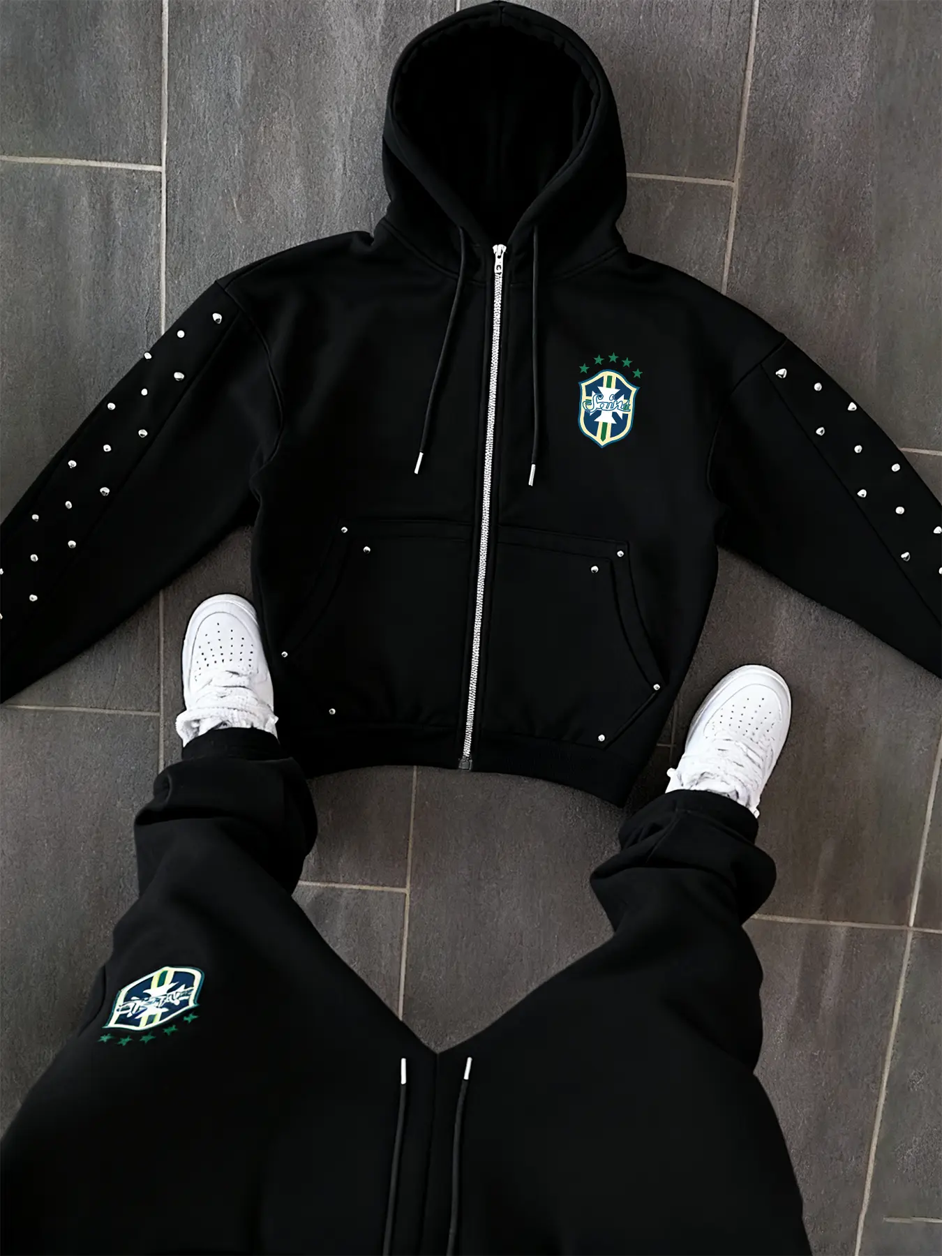トップス corteiz Corteiz RTW Superior Hoodie - Black / White