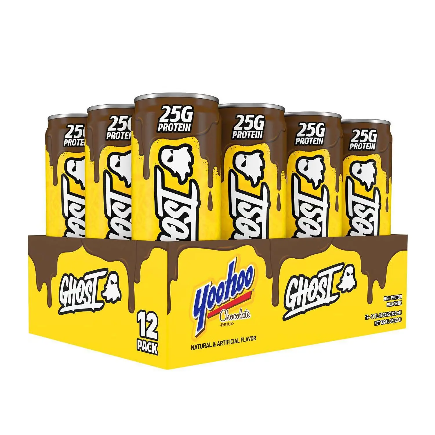 Ghost Protein Drink - Yoo-hoo® Chocolate Ghost Protein Drink - Yoo-hoo® Chocolate