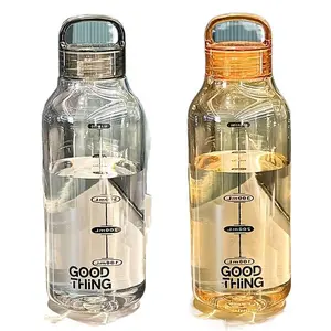 Set of two 610ml large-capacity cups with clear graduated markings. Sleek look and portable design, perfect for gym, camping and company events, also great as group gifts.