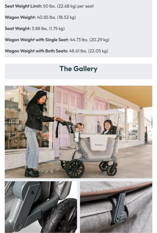 L2 Stroller Wagon (2 Seater)
