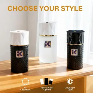 Ikeda Scents Car Air Freshener Dreamy Glow Diffuser 250ml Aromatherapy Humidifier for Cozy Vibes Lavender Oil Included Various Color Options Dim Bright Light