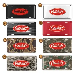 Peterbilt Camo License Plate, Vanity License plate, Aluminum License Plate, Car Tag, Accessories, 12 x 6 Aluminum Material