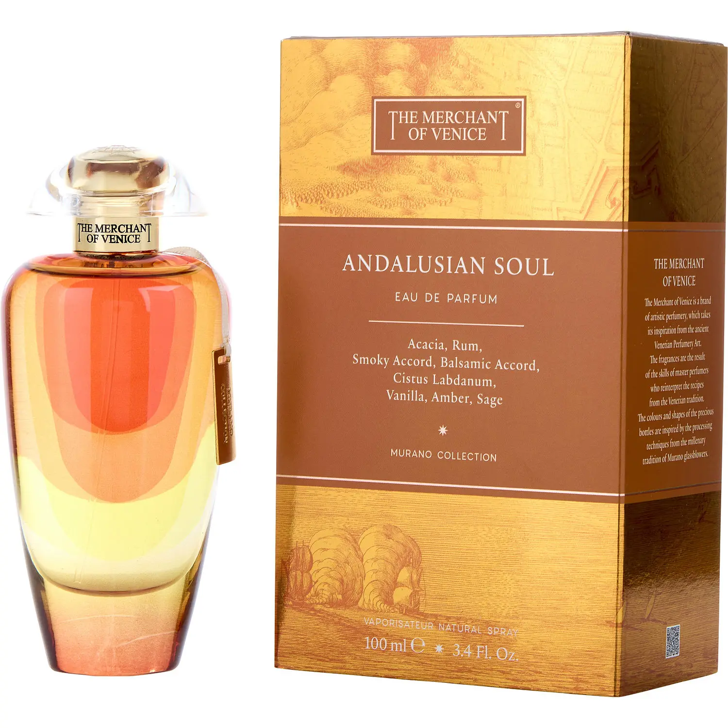 Merchant Of Venice Andalusian Soul By Merchant Of Venice Eau De Parfum For Unisex