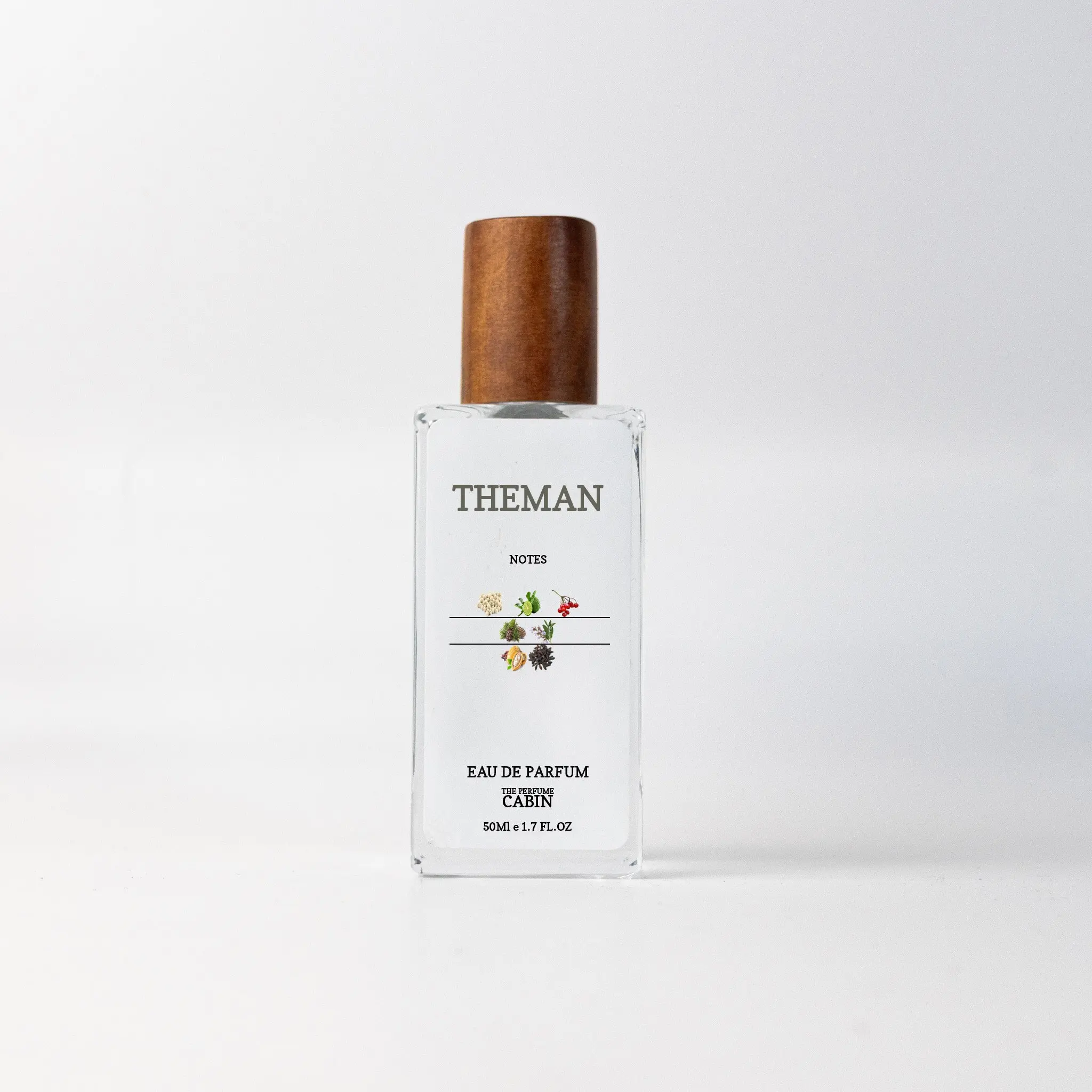 The Man – Sweet Spicy Leather Extrait de Parfum | Sage, Leather & Tonka Bean | Masculine Fragrance